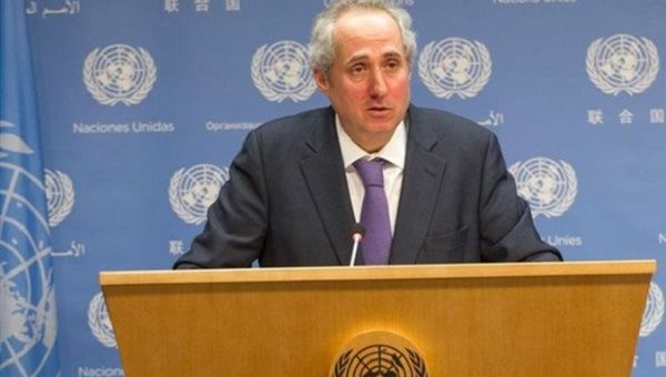 U.N. spokesman Stephane Dujarric