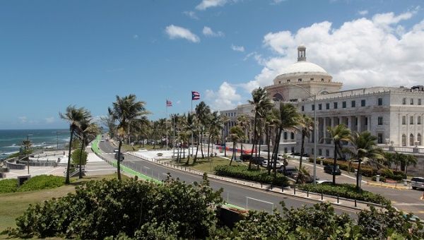 Capitol Building in San Juan, Puerto Rico.