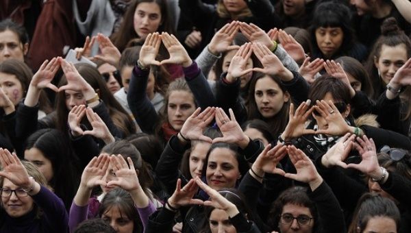 Women's day, Spain, 2019.