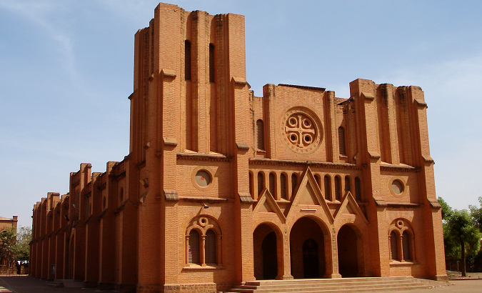 The Cathedral of Ouagadougou in Burkina Faso