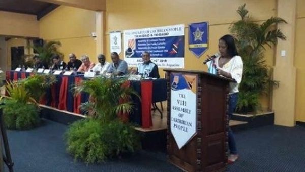 The VIII edition of the Assembly of Peoples of the Caribbean took place in Trinidad and Tobago from Aug. 16 to 19.