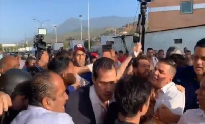 Juan Guaidó was rebuked by citizens upon his return to Venezuela on Tuesday