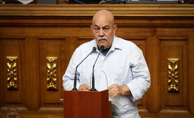 Dario Vivas at the National Assembly in Caracas, Venezuela, September 24, 2019.