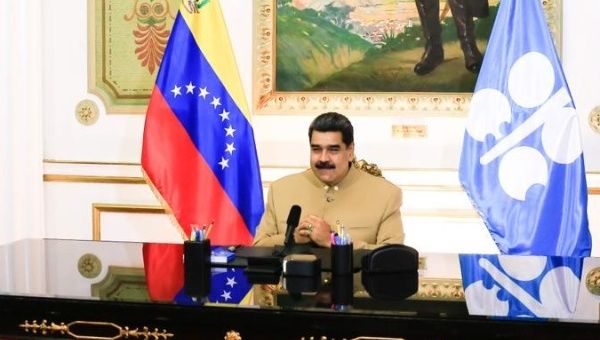 President Nicolas Maduro, Caracas, Venezuela, Sept. 14, 2020.
