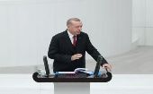 "Los focos terroristas existentes en Siria se limpiarán como se nos prometió o lo haremos nosotros mismos", declaró Erdogan.