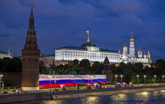 The Kremlin is pictured on June 12, 2020.
