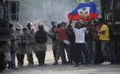 Protest over corruption, Port au Prince, Haiti, Oct. 29, 2020