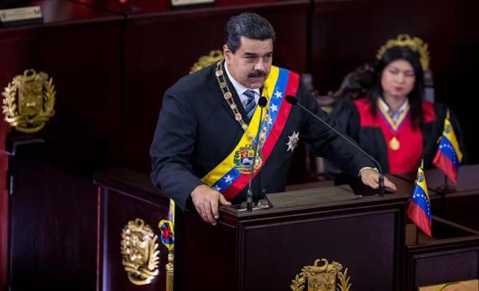 President Nicolas Maduro, Caracas, Venezuela, Feb. 14, 2018.