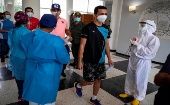 La vicepresidenta venezolana, Delcy Rodríguez, indicó que hasta el miércoles el país contaba con 129.487 personas recuperadas del virus.