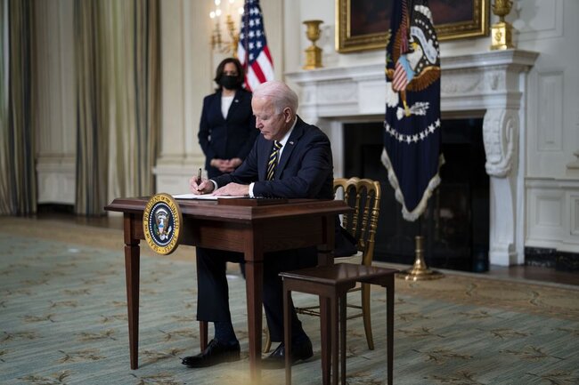 Joe Biden has revoked a series of executive orders and memos issued by Trump, affecting policies on financial regulation, immigration and funding for so-called “anarchist” cities.