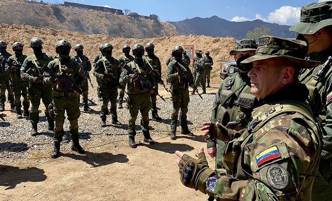 Bolivarian forces carry out drills to protect borders, March. 4, 2021.