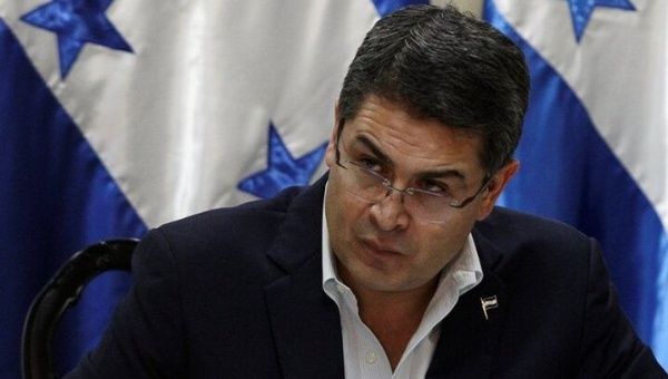 Honduran President Juan Orlando Hernández was mentioned in the trial of Geovanny Fuentes and accused of having trafficked tons of drugs to the United States.