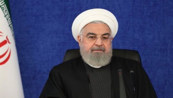 Iran's President Hassan Rouhani, Tehran, May 8, 2021.