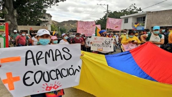 Colombians Keep Protesting For 13 Days In A Row News Telesur English