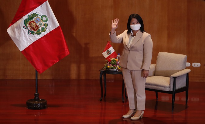 Keiko Fujimori, Lima, Peru, May 17, 2021.