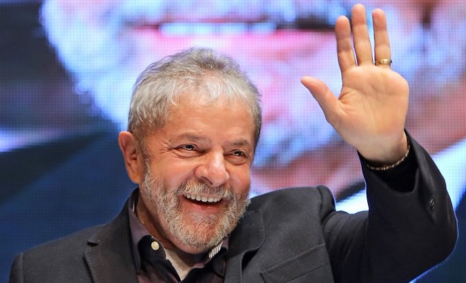 Workers' Party leader Luiz Inacio Lula da Silva, Brazil.