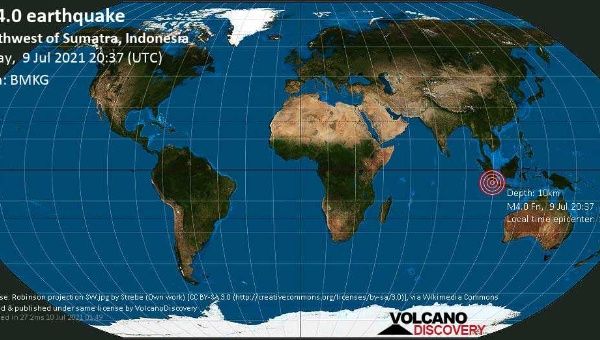6 2 Magnitude Quake Hits Central Indonesia No Tsunami Alert News Telesur English