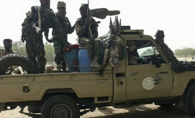 Gunmen in the vicinity of Lake Chad, 2021