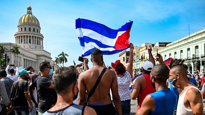 The US Treasury Department has announced that it will enforce sanctions on two Cuban Ministry of Interior officials and a military unit, in the latest round of penalties imposed by Washington over a crackdown on recent protests.