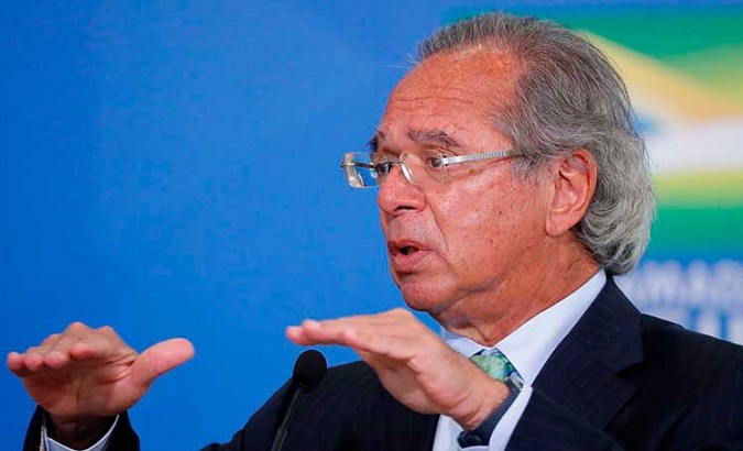 Brazil's Economy Minister Paulo Guedes