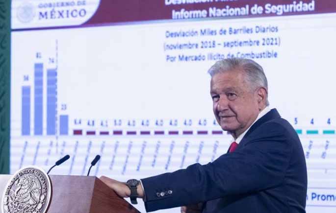 The Mexico subsidiary of international transport company Trafigura had its permit placed on hold due to fuel smuggling, Mexican President AMLO announced Tuesday.