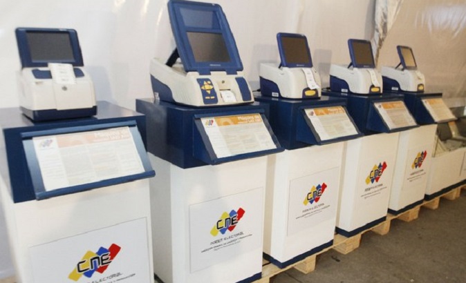 Voting stations in Venezuela, 2021