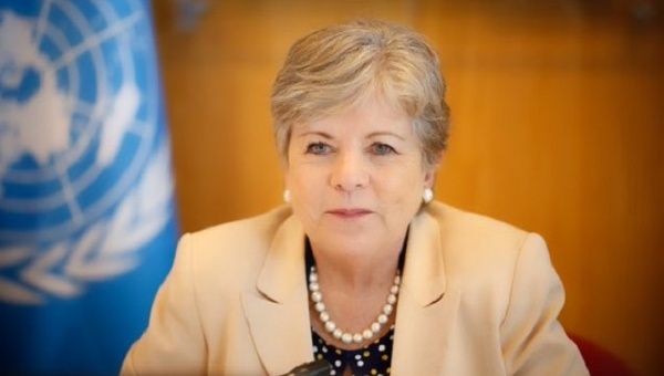 ECLAC Secretary Alicia Barcena, Nov. 2021.