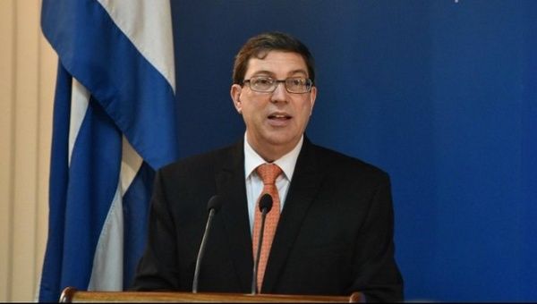  After presenting evidence about the failed operation vs Cuba on social networks from the US, Cuba's FM  Bruno Rodriguez said that Washington will be responsible for the consequences and challenged them to deny their involvement.