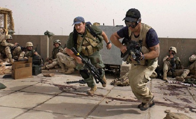 Pic of early 2003 Iraq War drip.