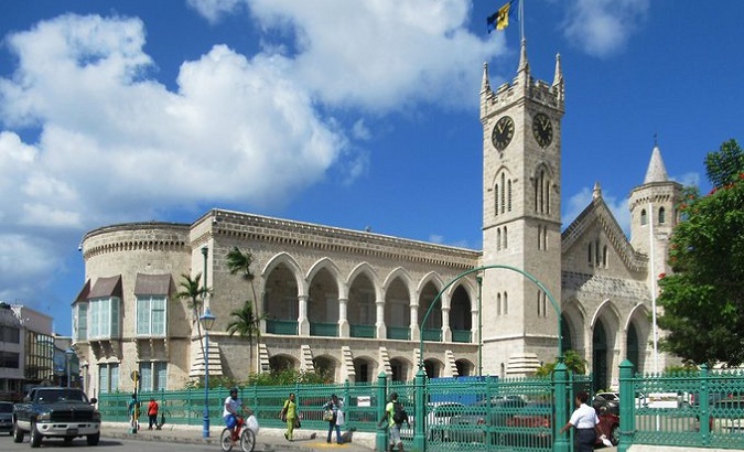 Parliament Building, Bridgetown, Barbados, Dec. 2021.