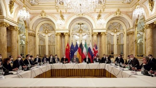 Meeting of the Joint Comprehensive Plan of Action (JCPOA) Commission in Vienna, Austria, Dec. 27, 2021.