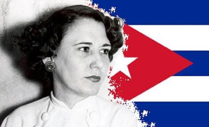 Cuban revolutionary Haydee Santamaria.