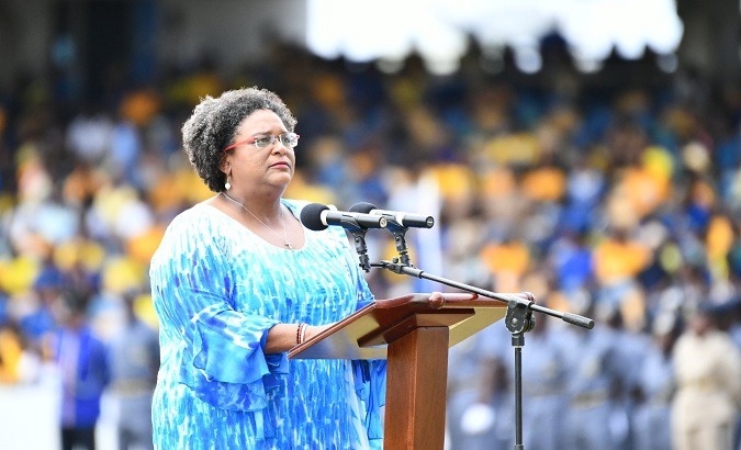 Prime Minister Mia Mottley, Barbados.