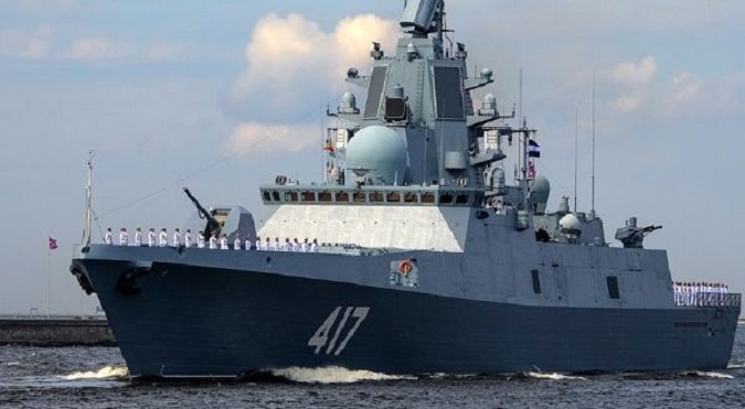 Naval forces from Russia and China are carrying out the joint military exercise Peaceful Sea 2022 in the Arabian Sea starting this Tuesday.