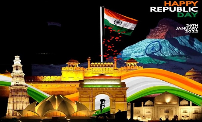 India held celebrations on Wednesday honoring the 73rd Republic Day. Jan. 26, 2022.