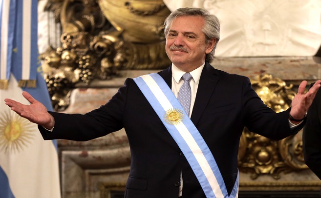 President Alberto Fernandez, Argentina.