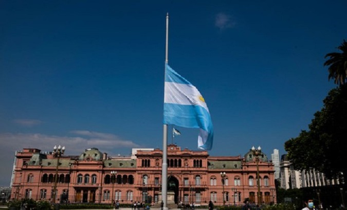 Argentina hopes the EU recognizes its sovereignty over the Malvinas' dispute with the UK. Feb. 8, 2022.