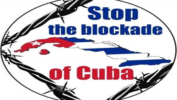  Thousand of people demanded the removal of the U.S. Blockade imposed on Cuba via Twitter. Feb. 10, 2022.