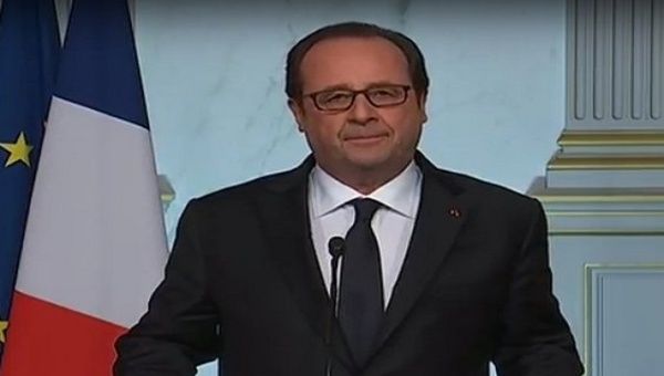 Former French President Hollande, expresed his concerns about the U.S. blockade imposed to Cuba. Feb. 18, 2022.