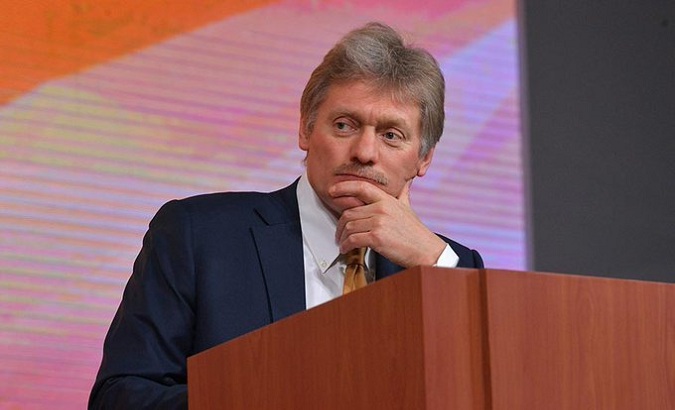 Kremlin spokesman Dimitri Peskov.