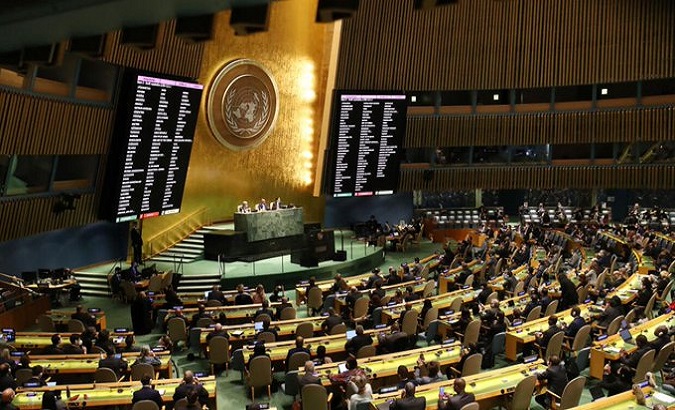 Cuban envoy to the UN reiterated the socialist position of the Cuban people. Mar. 3, 2022.