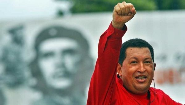 The example and ideology of Hugo Chávez is always present, the Venezuelan patriot 
