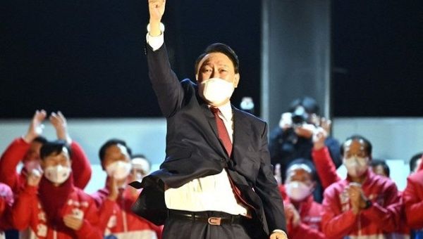 President-elect Yoon Suk-Yeol, South Korea, March 10, 2022.