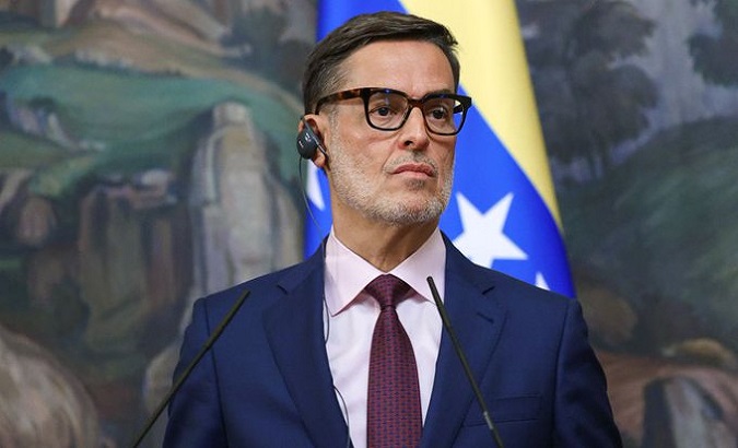 Foreign Minister, Felix Plasencia. March. 14, 2022.