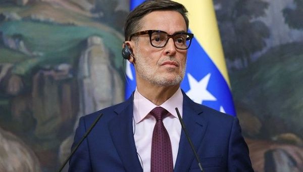Foreign Minister, Felix Plasencia. March. 14, 2022. 