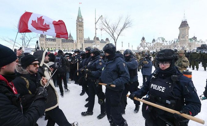 By February 5, the prime minister and the Ottawa police chief had declared the protests illegal. March. 21, 2022.
