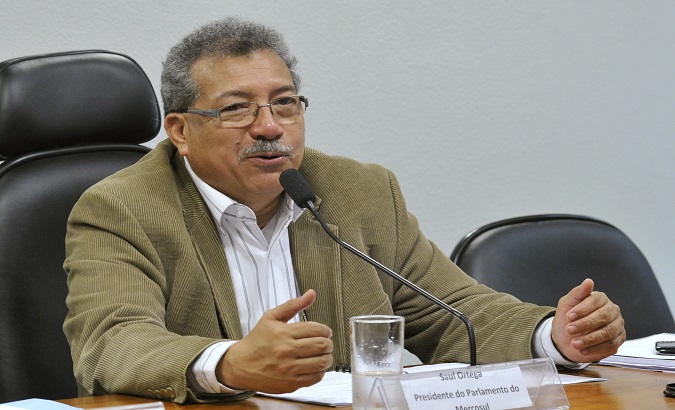 Venezuelan legislator Saul Ortega.