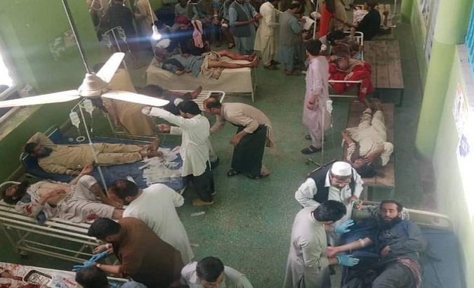 Iranian government to offer humanitarian aid to wounded Afghans. Apr. 22, 2022.