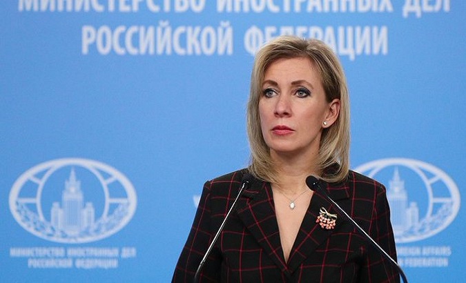 Russian FM Spokeswoman said that the West is encouraging Ukraine to attack the country. Apr. 28, 2022.