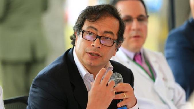 Presidential candidate Gustavo Petro, 2022.